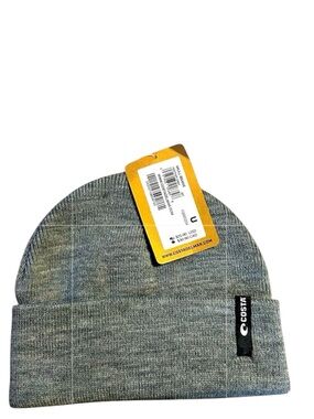 Unisex Costa Heather Gray Knit Skull Beanie